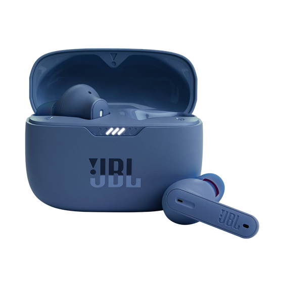 JBL Tune 230NC TWS - Blue - True wireless noise cancelling earbuds - Hero